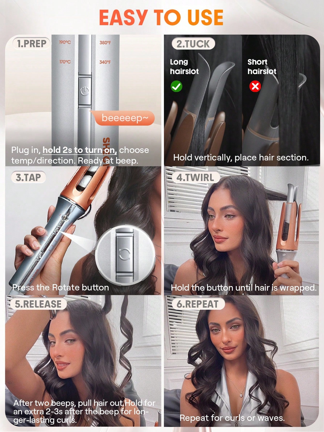 One‑Touch Instant Curler